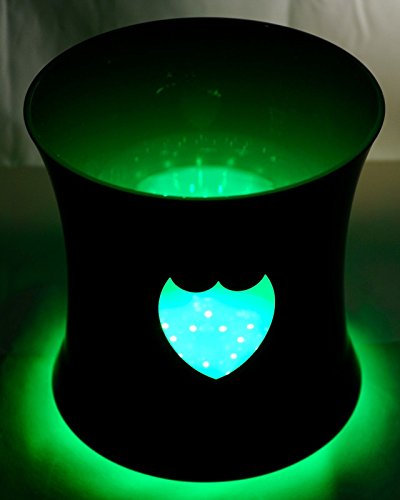 Dom Pérignon Luminous Flaschenkühler Champagner Eiswürfel Kühler Eis Kübel Martin Szekely Design