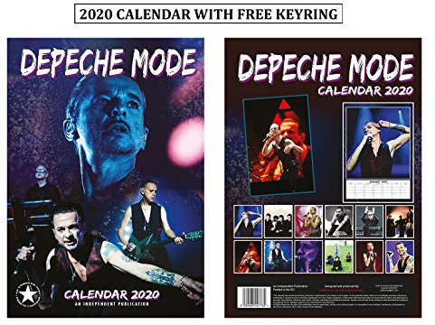 Depeche Mode Kalender 2020 + Depeche Mode Schlüsselanhänger