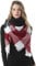 MAKFORT Damen-Schal mit großer Decke aus Acrylwolle, lang, warm, Vogue im Herbst / Winter, weich, bequem, G., Einheitsgröße