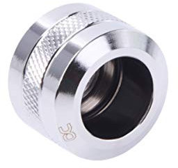 Alphacool Eiszapfen PRO 16mm HardTube Fitting G1/4 - Chrome Verbindung, chrom