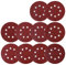 100PCS 125mm 8 Holes Sanding Discs 40 60 80 100 120 180 240 320 400 600 Grit Sandpaper Sander Round Sand Paper