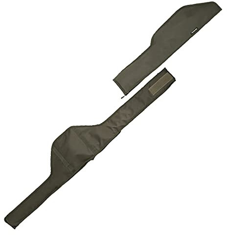 Daiwa Multi Length Rutenfutteral, Case, Waffencase, Grün, Metallic, Weich, 3 Fächer, Reißverschluss