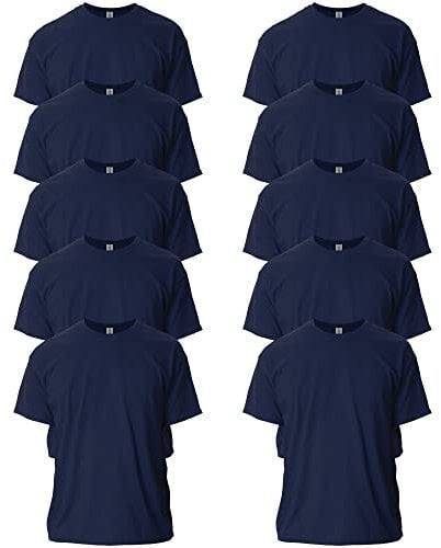 GILDAN Men's, Ultra Cotton T-Shirt, Style G2000, Navy, XL
