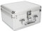 Luqeeg Hard Drive Protection Box, 2.5 Inch Hard Drive Storage Box Suitcase, Hard Drive Carrying Case with 20 Bays, 2 Keys & Cushioning Pad Anti Static Shock Moisture Proof for Hard Drives Storage