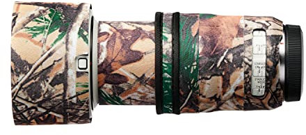 EasyCover - Lens Oak - Protezione per obiettivo - Protezione per l'obiettivo della fotocamera – compatibile per Canon RF 70-200mm F/4L è USM - Camuffamento Forest