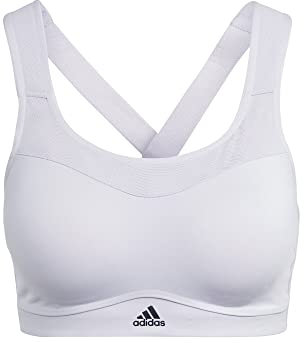 Adidas Damen Workout Bra - High Support Tlrdim Hs, Silver Dawn, HZ4226, SAC