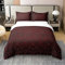100% Baumwolle Rot Schwarz Ombre Gothic Bettwäsche Set 135x200,Retro Gothic Floral Damast Bettbezug Antike Viktorianische Barock Tröster Abdeckung Hotel Luxus Bettbezug Böhmische Exotische Heim Dekor