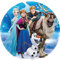 Tortenaufleger Tortenbild Geburtstag Kindergeburtstag, Frozen Die Eiskönigin Fondant 1224