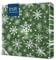 PAW - Servietten 3-lagig (33 x 33 cm) I 20 Stück I Papierservietten Bunt Perfekt für den Weihnachtstisch I Servietten - Weihnachten, Winter, Schnee I Christmas Snowflakes green
