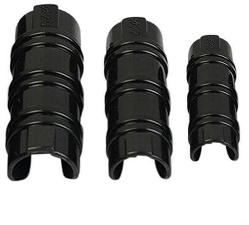 Confezione da 20 clip per pellicola per serra, in plastica ABS + PC, resistenti alla ruggine, resistenti alle alte temperature, per fissare la pellicola della serra ai tubi del telaio (bianco, 25 mm)