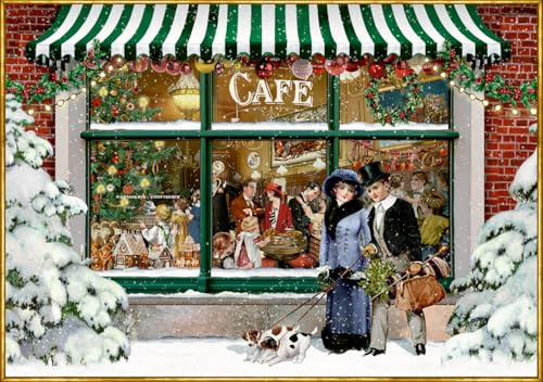 Puzzle - Nostalgisches Weihnachtscafé. 1000 Teile
