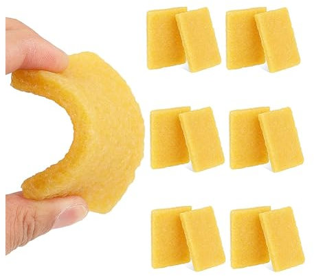 Yominerr 12-Teiliger Radiergummi für Klebereste, Radiergummi Aus Hochpolymerem Gummi zum Entfernen Von Kleberesten