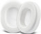 SOULWIT Replacement Earpads for Skullcandy Hesh 3/ANC/Evo & Crusher Wireless/ANC/Evo & Venue ANC Over-Ear Headphones, Ear Pads Cushions with Soft Protein Leather, Noise Isolation Foam - White