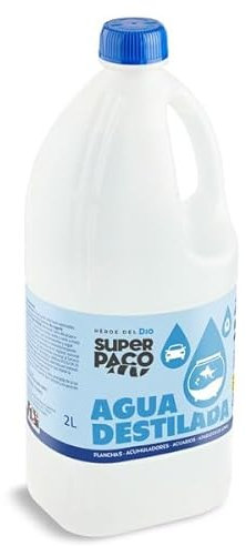 Agua destilada Super Paco de Dia garrafa 2 l