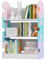 Bücherregal Kinder 3 Ablagefächern, Kinderregal, Kinder Aufbewahrungsregal Spielzeug-Organizer, für Kinderzimmer, 60x30x92cm(Macaronfarben Puzzle-Muster)