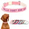 Hundehalsband Personalisiert, Verstellbares Weich Besticktes Hundehalsband Mit Schnalle Wildleder Hunde Halsband Mit Namen Und Telefonnummer FüR Alle HundegrößEn Halsband GroßE Hunde