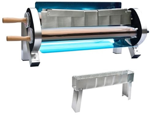 Four Solaire À Double Tube, Four Portable Et Cuiseur Solaire Haute Capacité, Cuisson Au Soleil, Barbecue De Camping À Énergie Solaire Idéal for Le Camping Ou La Randonnée(Lightcarbondualuse)