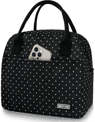 Moyad Lunchbag gepunktet Kühltasche isoliert Picknick Arbeit faltbar