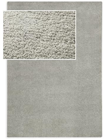 DomDeco Hochflorteppich LOOMA superweich, antistatisch, waschbar, für Wohnzimmer, Kinderzimmer, waschbar, 160 x 230 cm, Mint