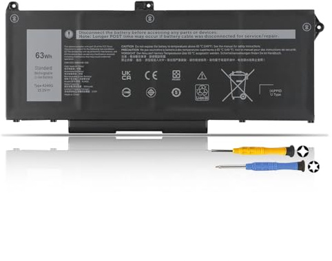 K KYUER 63Wh RJ40G Laptop Akku für Dell Latitude 14 5420 Latitude 15 5520 Precision 15 3560 Mobile Workstation P137G P104F P137G001 P104F001 P104F002 075X16 01K2CF WY9DX 0WK3F1 0M3KCN Notebook Battery