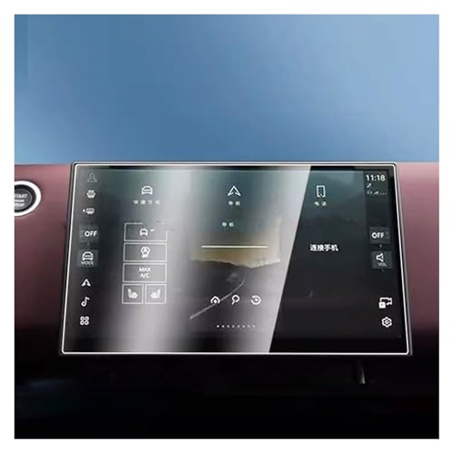 PLMNHSS GPS Transparent Navi Film For Range For Rover For Evoque 2024 Tempered Glass Screen Protector Film Car Radio GPS Navigation 11.4inch