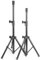 Vonyx LS02K Boxenstativ, Boxenständer, Lautsprecher Stativ, 67-115 CM, bis 20 kg, 35MM mit Sicherheitsstift, Lautsprecherständer höhenverstellbar, Boxen Stativ Speaker Stand - Schwarz