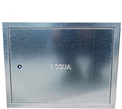 Sportello portello porta zincata per contatore acqua (60x60cm)