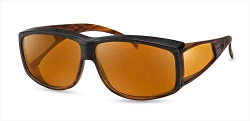 Eschenbach Filterbrille Wellness Protect Überziehbrille Unisex Größe 61/12, Drive 65% Tönung