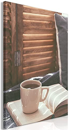 murando - Wandbilder Fotografie 30x45 cm Vlies Leinwandbild 1 tlg Kunstdruck modern Wandbilder Wanddekoration Design Wand Bild - Kaffee Coffee i-B-0074-b-a