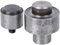 Oumefar 2 uds, Molde para Troquel de Ojales, máquina de Prensa Manual, Perforadora de Ojales, Molde para Troqueles de Ojales, Herramienta de instalación Manual para Lonas de Cuero(20mm)