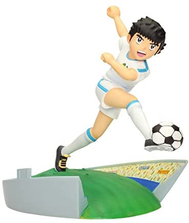 SD TOYS - Figura Coleccionable Oliver Atom de Oliver y Benji Campeones con Peana de Exposición, 17 x 16 cm