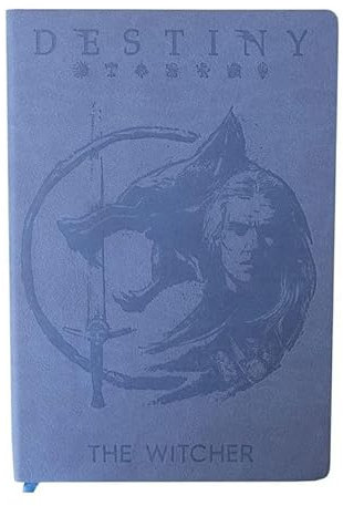 Pyramid Europe The Witcher Premium A5 liniertes Notizbuch (Die Siegel und das Wolf-Design) - Offizielles Lizenzprodukt