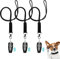 Ruicaifu Hundepfeife Rütter Rückruf Hunde Hunde Pfeifen Hochfrequenz Non Lautlos Ultraschall Hundeklicker Klicker Hunde Clicker Set-Hundetraining Klickertraining für Hunde Clickertraining