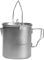 Fire-Maple Alti 900ml Camping Titanium Cup | Portable Titanium Mug with Measurement Marks | Ultralight Camping Picnic Water Coffee Cup with Foldable Handle
