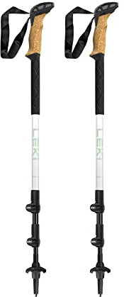 LEKI Cressida Cork Lite Premium Trekkingstock, Paar, 90-125 cm