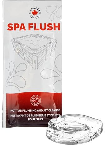 Canadian Spa CO. Spa Flush Gel detergente 15 ml, Cura Ecologica dell'idromassaggio, rimuove Le impurità da Tubi e getti, Pulizia Accessori Piscina