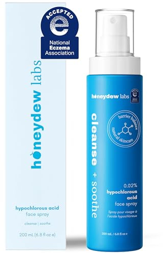 Honeydew Labs Hocl 0,015 % Antibakterielles Tonikum für saubere empfindliche Haut, beruhigt Gesicht und Körper, sicher in der Anwendung bei Akne, Ekzemen, Augenlid - Enro