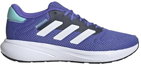 adidas Unisex Response Runner Shoes Laufschuhe, Cobalt Blue/Cloud White/Flash Aqua, 42 EU