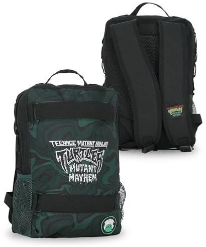 Blue Sky Studios Schulranzen Kollektion - Rucksäcke in Popkultur-Designs (Harry Potter, Wednesday, Sanrio, South Park, Transformers & More), grün, Einheitsgröße