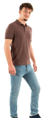 fred perry Poloshirt Plain u85 Brick/Warm Grey, braun, XL