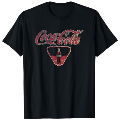 Coca Cola Vintage Bottle Logo T-Shirt