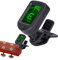 Holdes Accordeur pour guitare à 12 cordes, accordeur multifonction pour guitare acoustique, accordeur pour violon, accordeur pour guitare acoustique, accordeur pour guitare