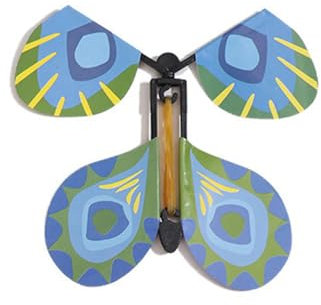 Flying Butterfly Toys | Rubber Band Powered Wind-Up Fairies | Surprise Giift For Parties, Christmas And New Year Fun