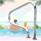 AWMYEZOU Handlauf, Pool-Handlauf, Rutschfester Edelstahl-Pool-Handlauf, Schnellmontage-Basishandlauf (Dicke 1,5 mm)