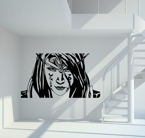 Wandtattoo Wow Xal'atath (S - ca. 30cm x 17cm)