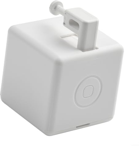 LatoYard for tuya Button Pusher Switch for Smart Home, for zigbee Version with Touch Control, Compatible with Traditional Switches and Appliances via for Smart Life App, White