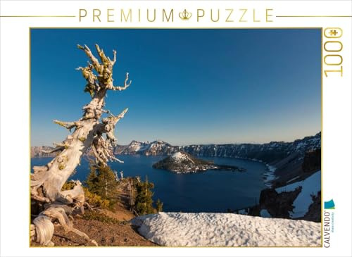 CALVENDO Puzzle Crater Lake, Oregon | 1000 Teile Lege-Größe 64 x 48 cm Foto-Puzzle für glückliche Stunden