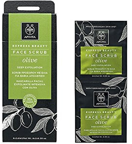 Apivita Face scrub with olive, deep exfoliation