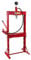 Wiltec Pressa idraulica da officina 12t Pressa professionale a telaio per cuscinetti con manometro