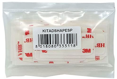 Interphone cellularline KITADSHAPESP Cellular Line-Kit de 5 Adhesivos de Repuesto Shape
